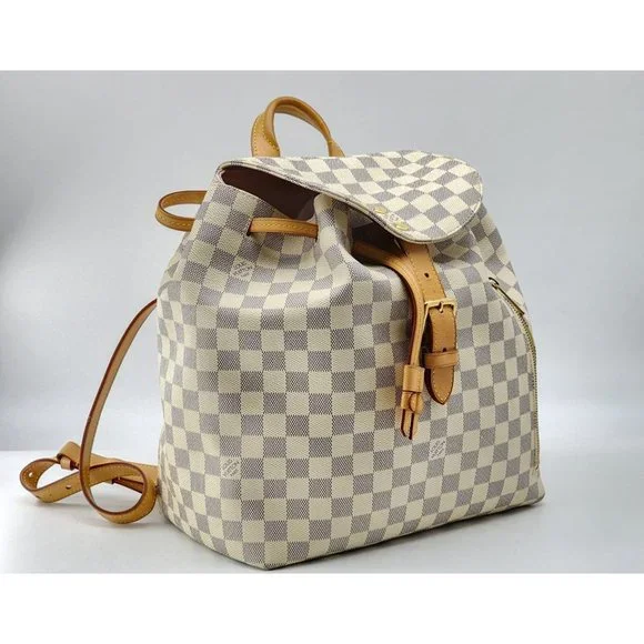 Louis Vuitton Sperone Backpack in Damier Azur Canvas | Excellent Condition - Picture 2 of 13